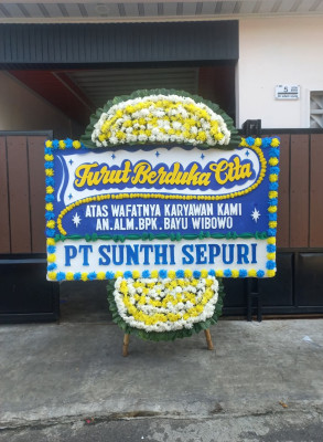 Papan Bunga Duka di Sebatik Tengah